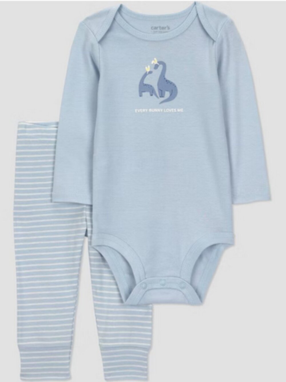 Carter's JOY Baby Boys 2pc Striped Dino Easter Set NWT